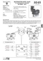 541 SERIES: MULTIFUNCTION SPOOL VALVE